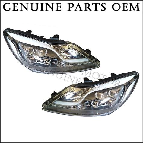 genesis prada headlights|NEW OEM LED Head Lamp LH + RH 2pcs Set for Hyundai .